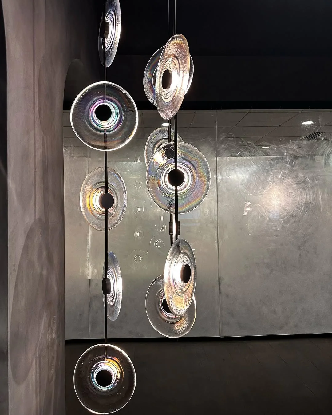 Modern Art Design Radiant Glass Chandelier - Image 4