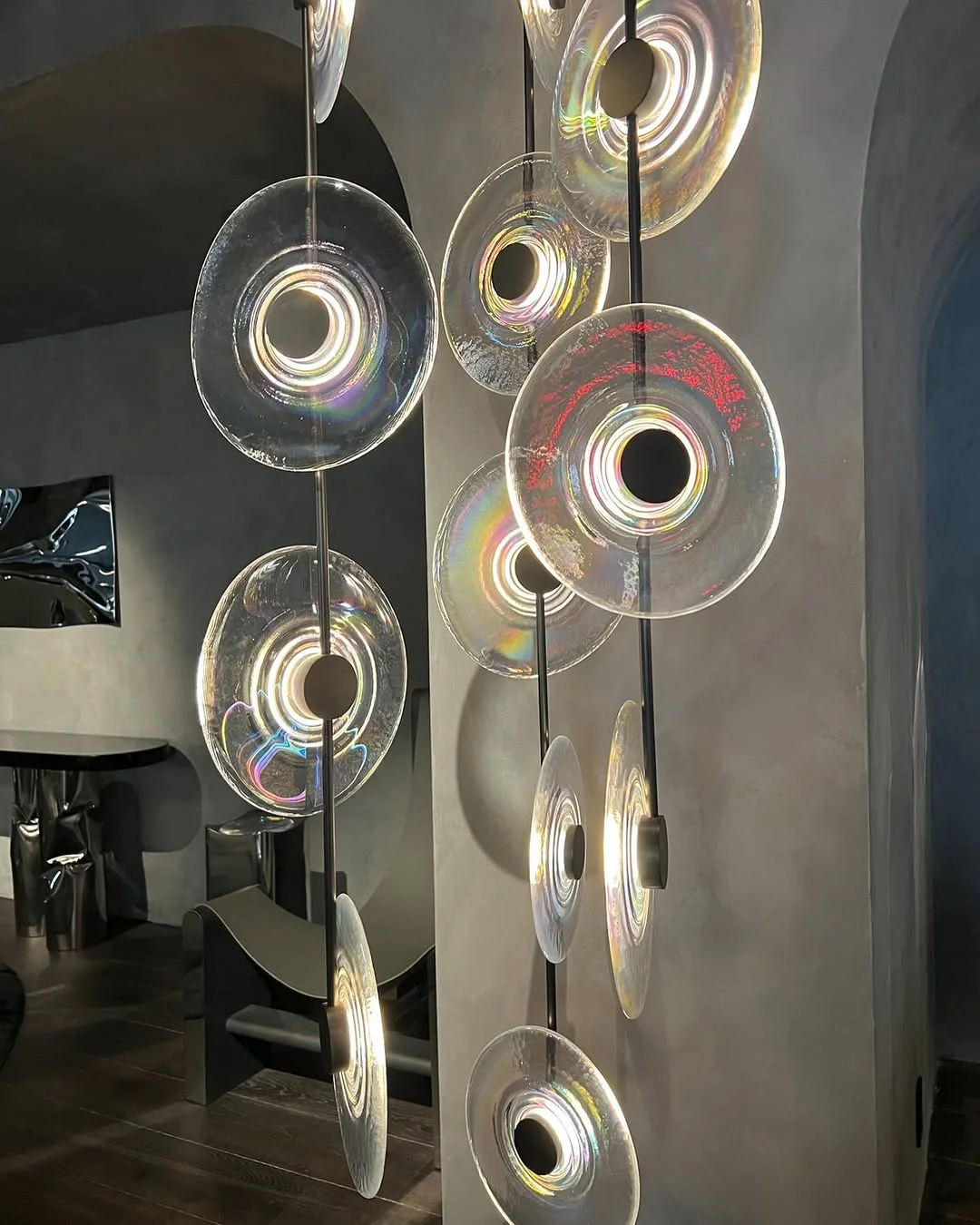 Modern Art Design Radiant Glass Chandelier - Image 5