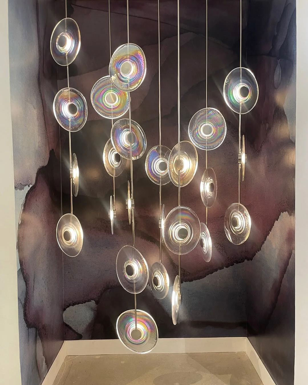 Modern Art Design Radiant Glass Chandelier - Image 6