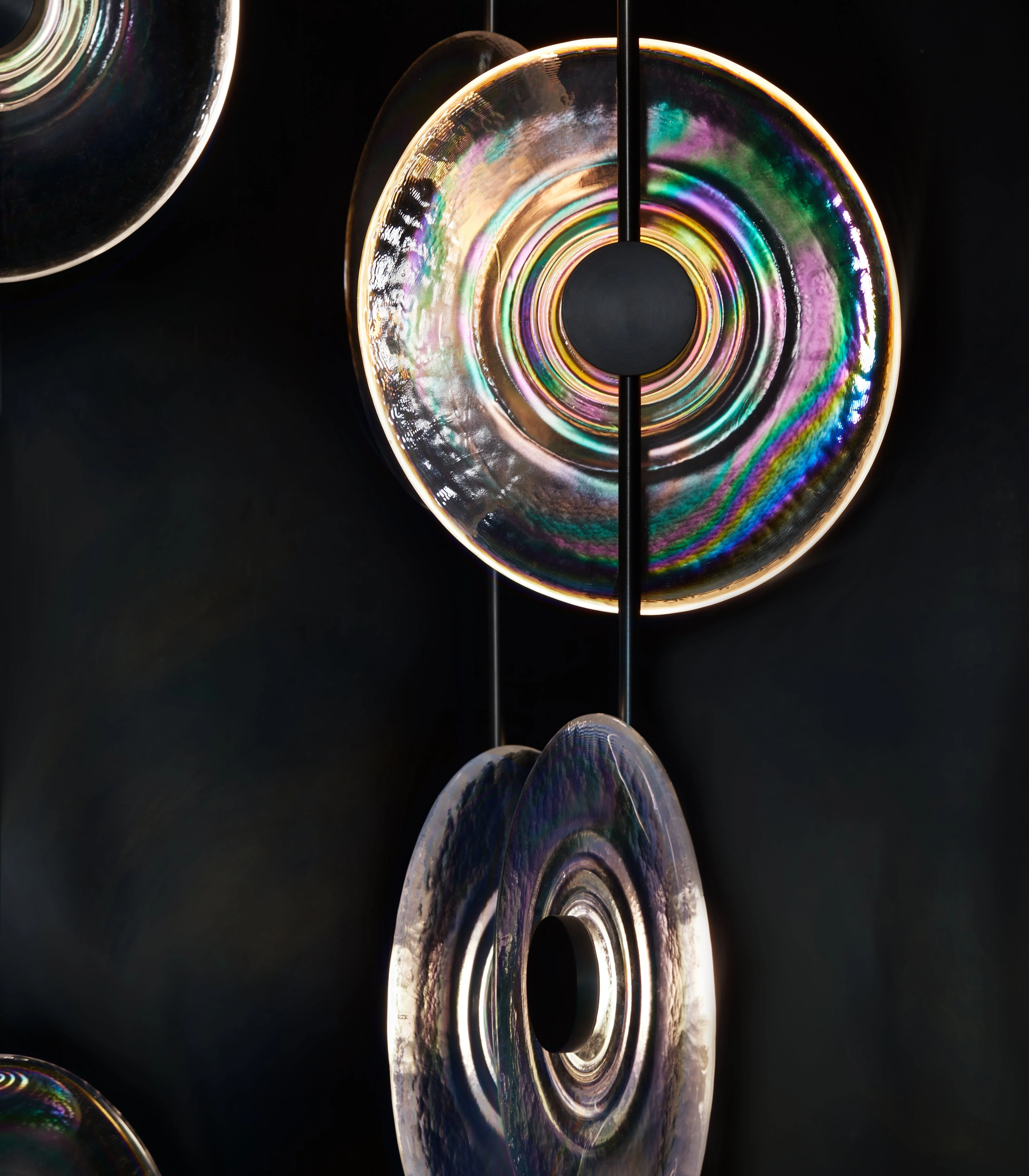 Modern Art Design Radiant Glass Chandelier - Image 8