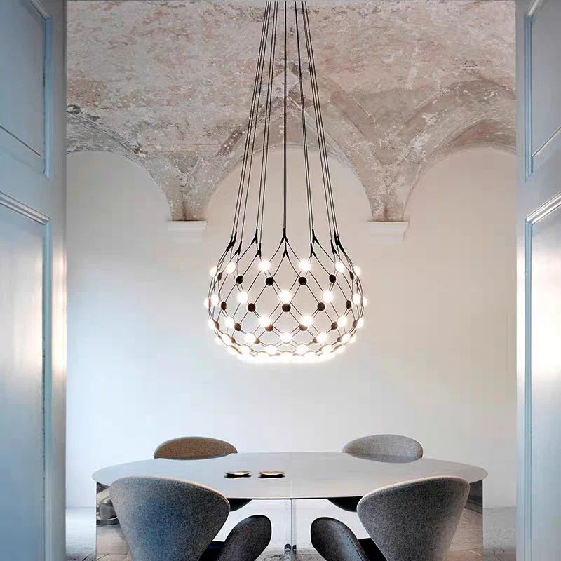Modern Basket Chandelier for Living/Dining Room - Image 10