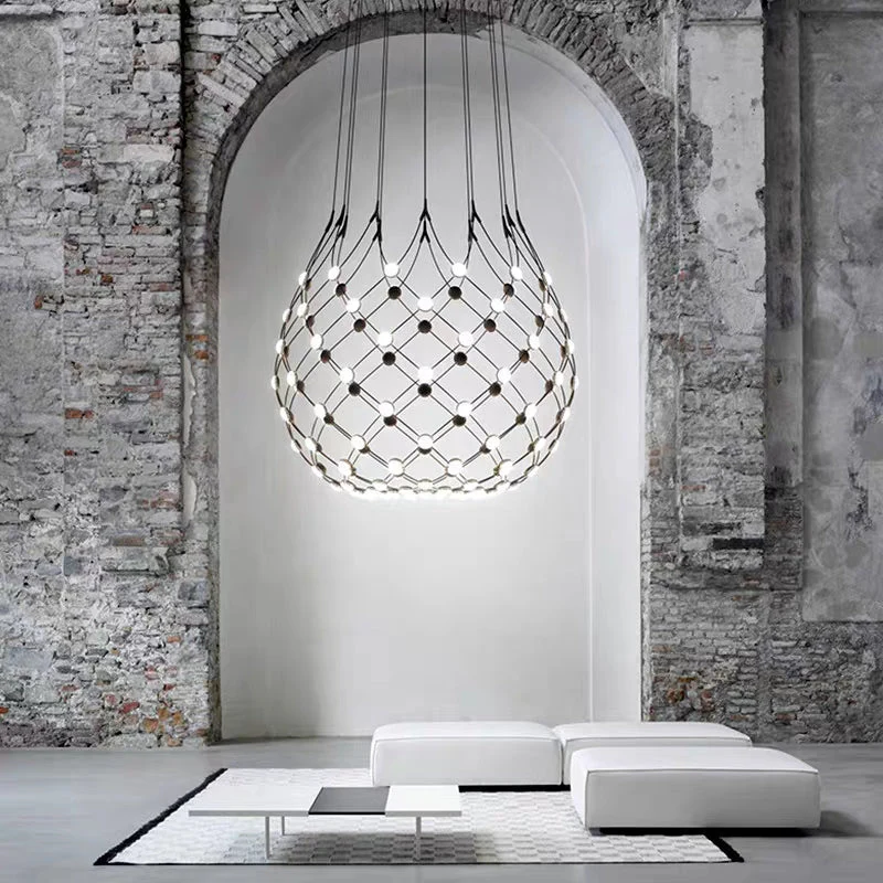 Modern Basket Chandelier for Living/Dining Room - Image 12
