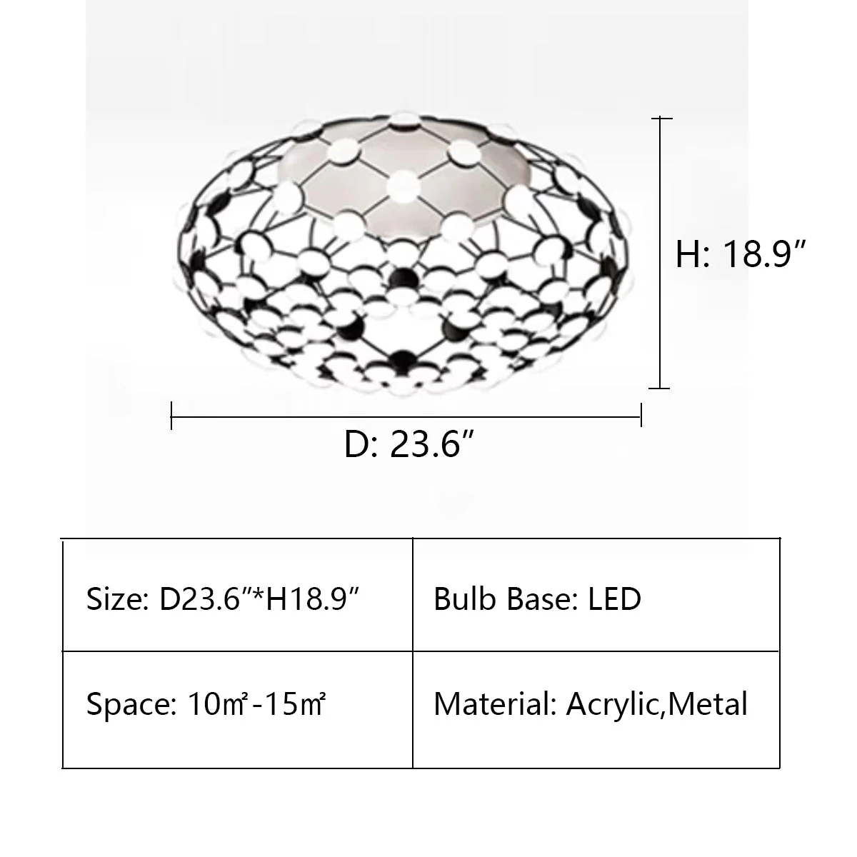 Modern Basket Chandelier for Living/Dining Room - Image 21