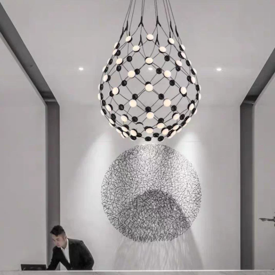 Modern Basket Chandelier for Living/Dining Room - Image 6