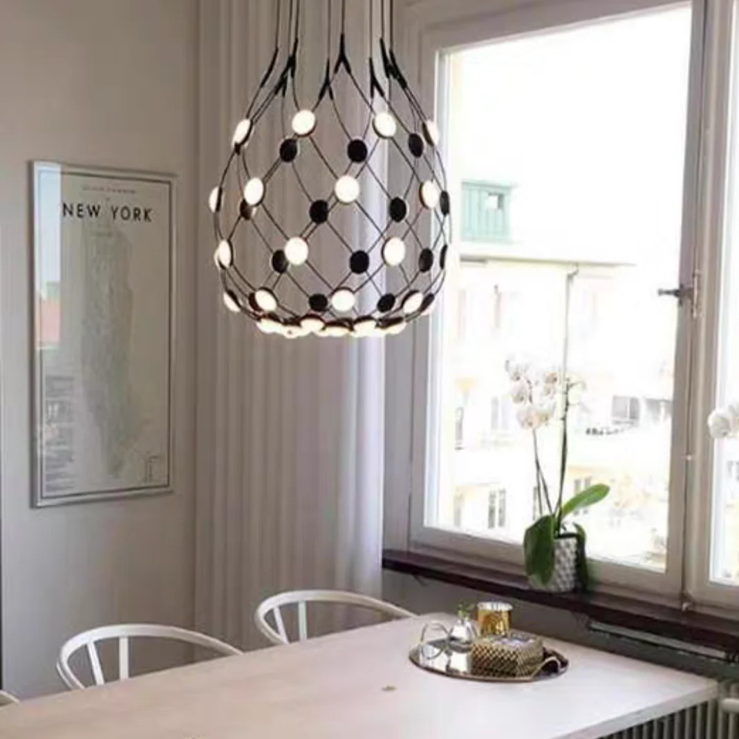 Modern Basket Chandelier for Living/Dining Room - Image 7