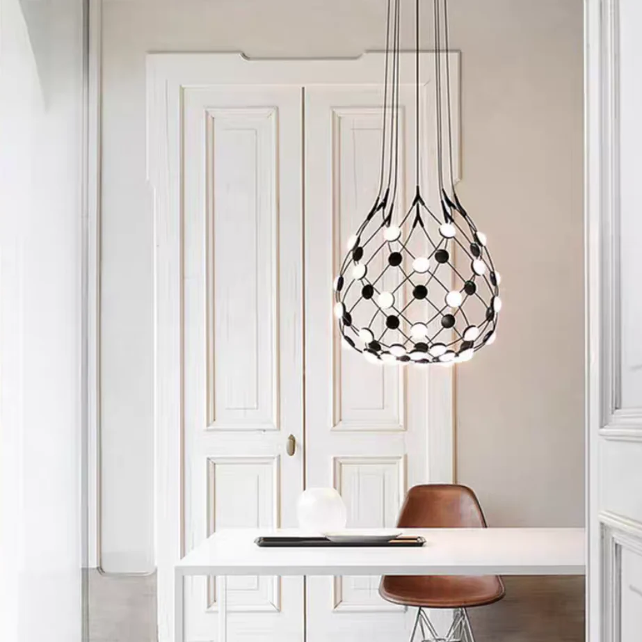 Modern Basket Chandelier for Living/Dining Room - Image 9