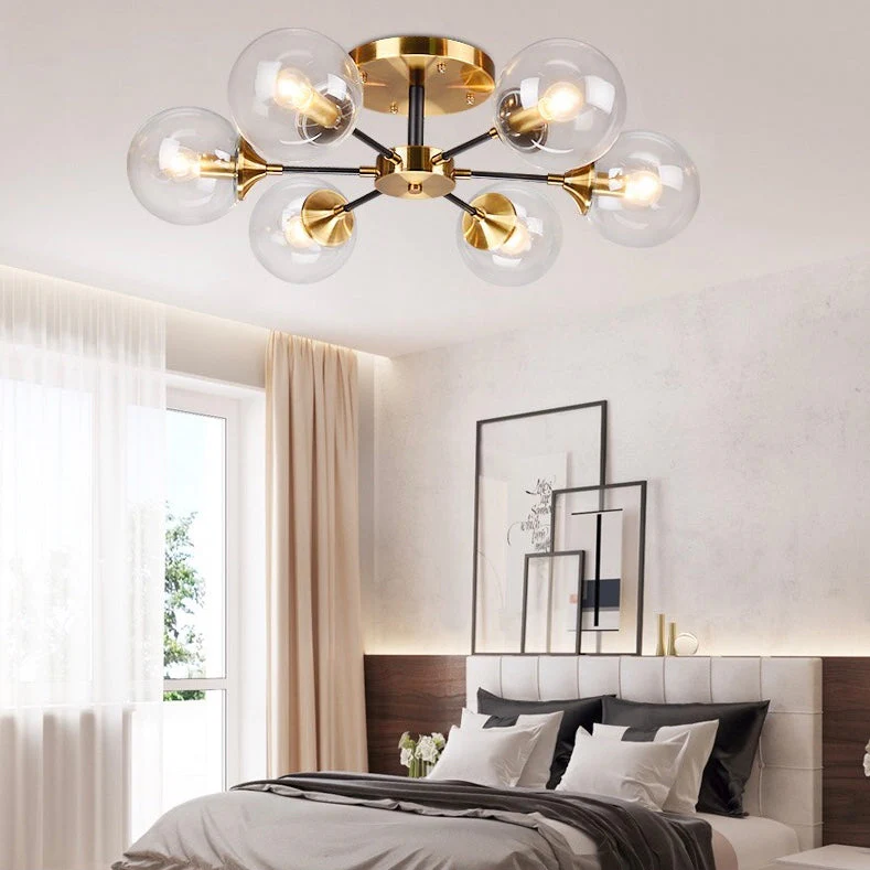 Magic Bean Molecular Chandelier Living Room Ceiling Light Modern Glass Ball Lamp - Image 15