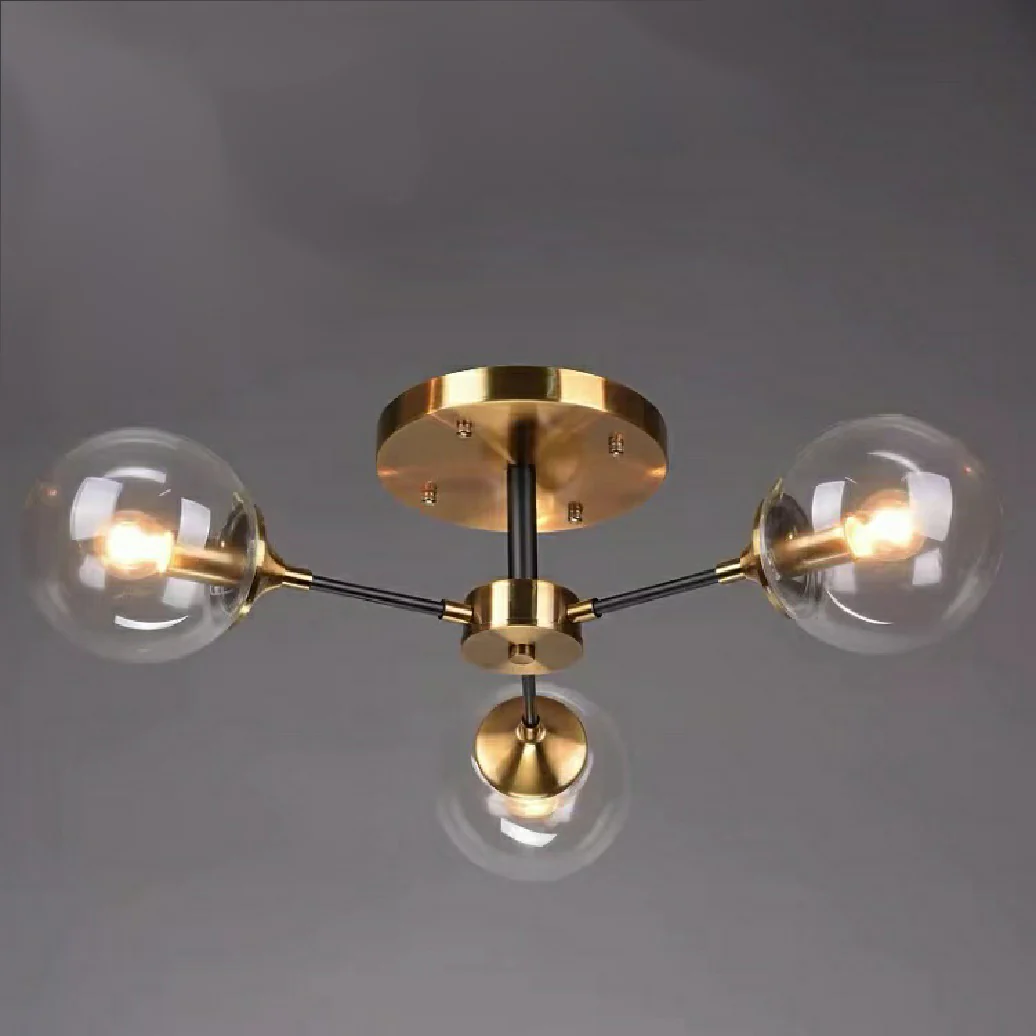 Magic Bean Molecular Chandelier Living Room Ceiling Light Modern Glass Ball Lamp - Image 6
