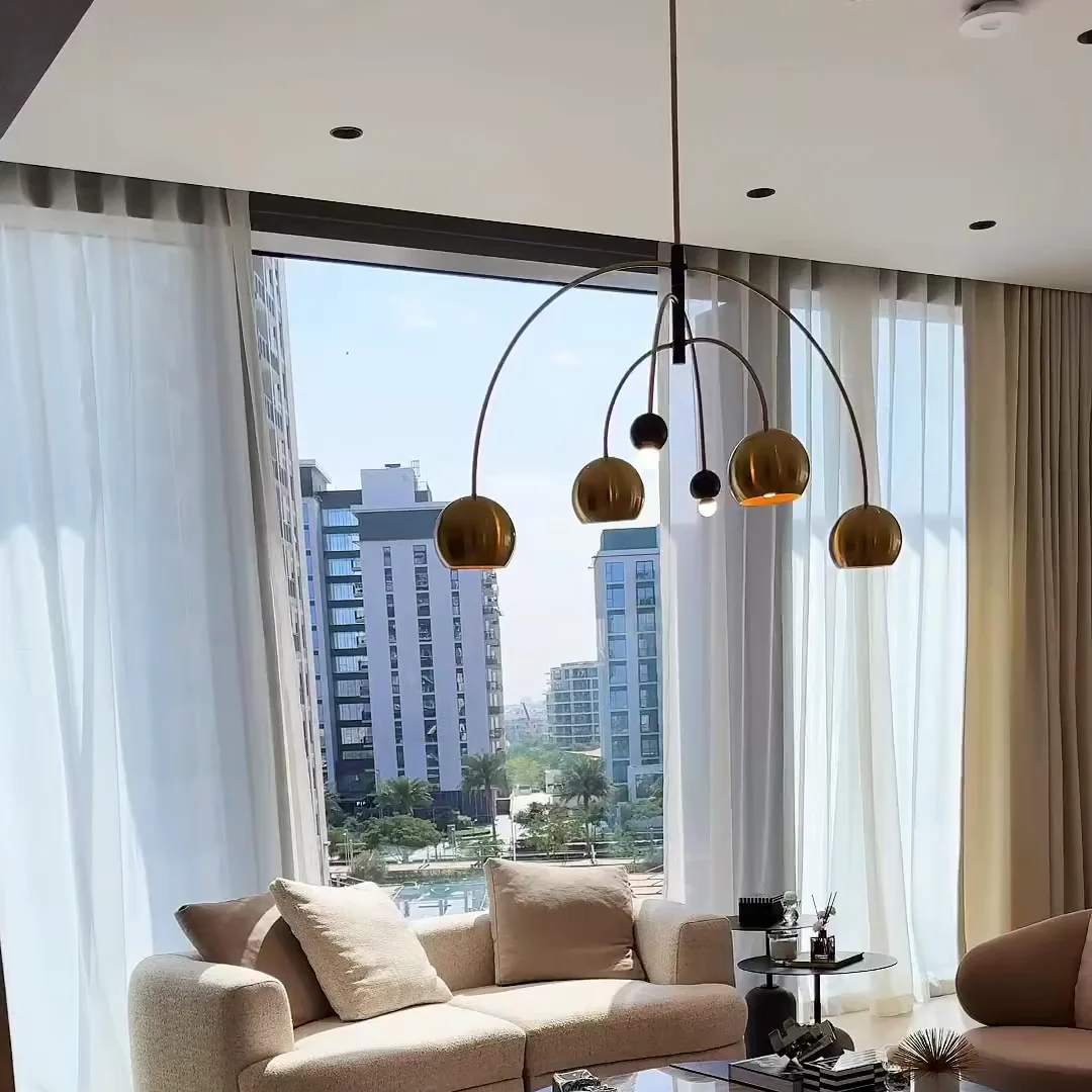 Modern Creative Cosmic Sputnik Chandelier for Living Room/Bedroom - Image 2