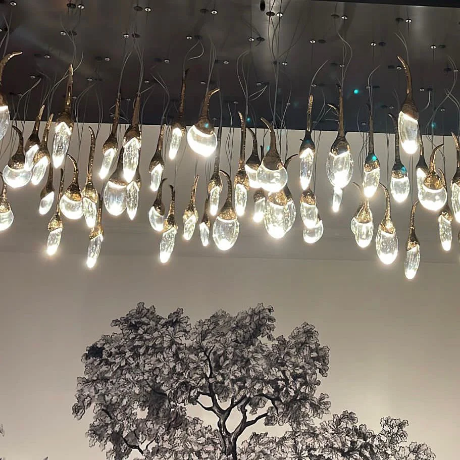 Modern Creative Seed Crystal Chandelier for Dining Room - Image 10