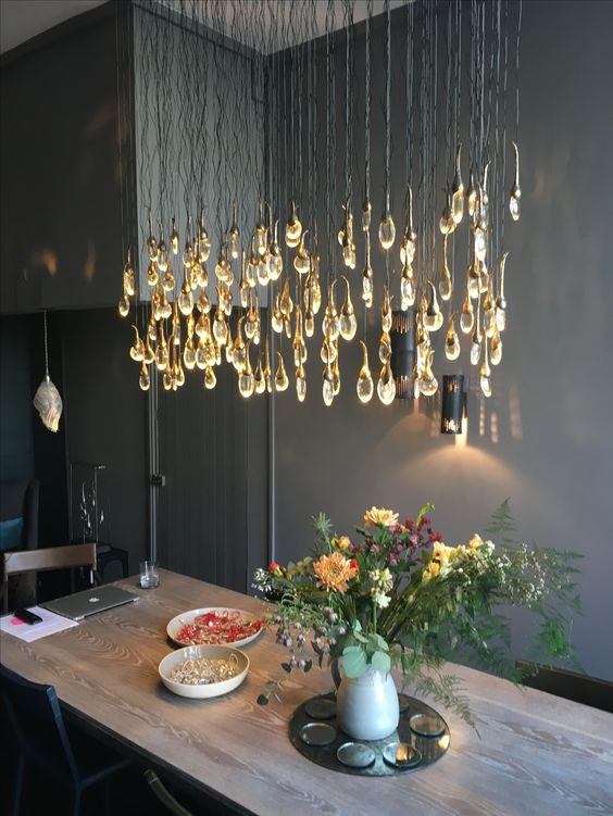 Modern Creative Seed Crystal Chandelier for Dining Room - Image 14