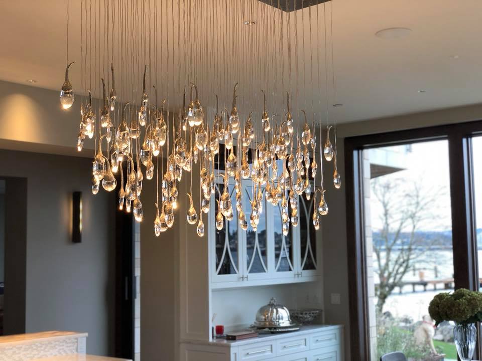 Modern Creative Seed Crystal Chandelier for Dining Room - Image 15