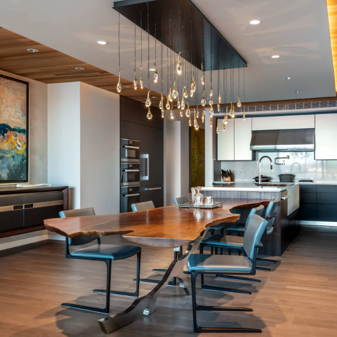 Modern Creative Seed Crystal Chandelier for Dining Room - Image 19