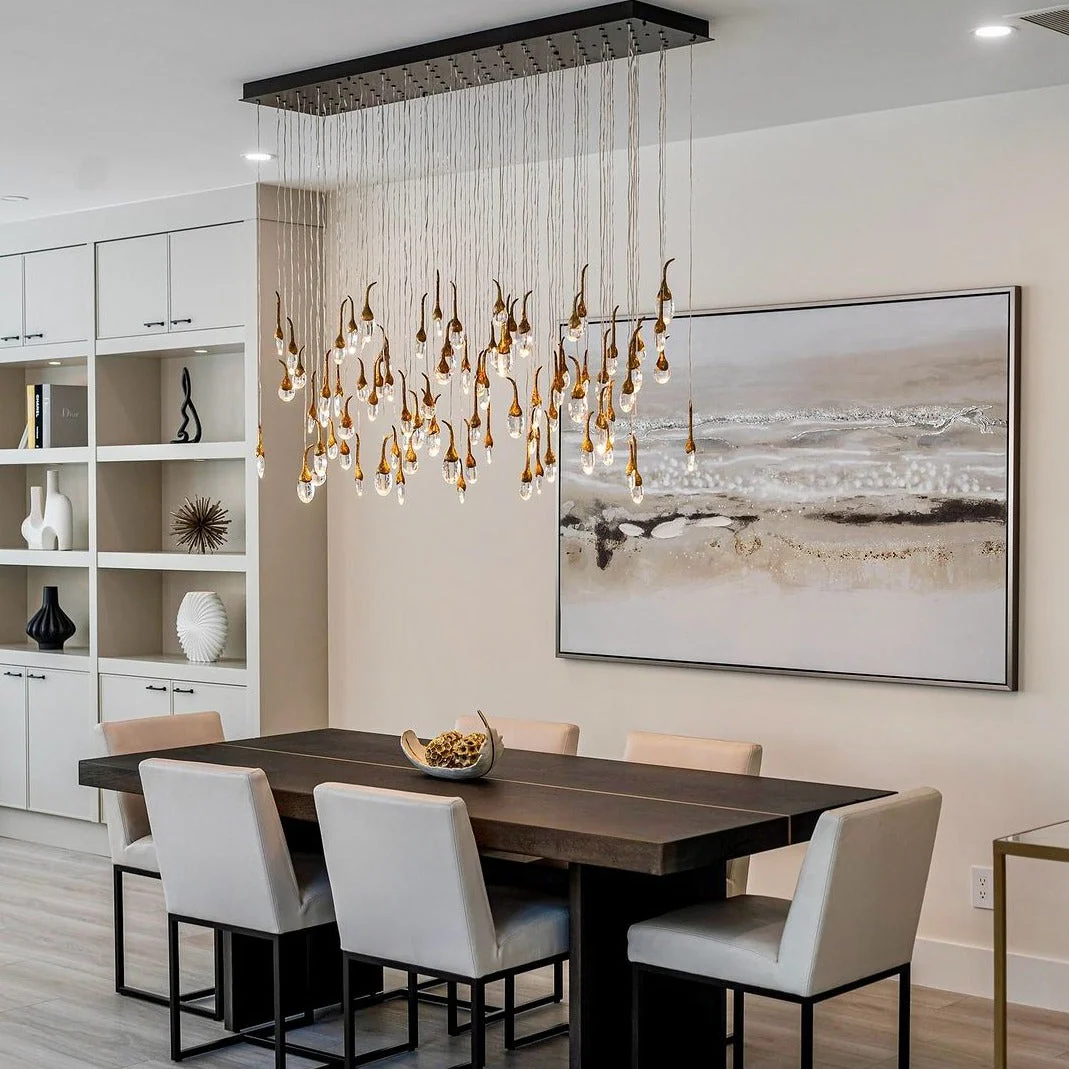 Modern Creative Seed Crystal Chandelier for Dining Room - Image 3