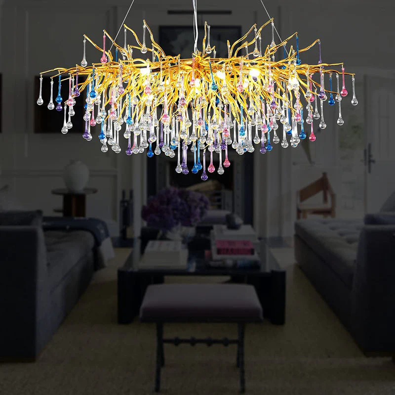 Doris Crystal Branch Chandelier - Image 19