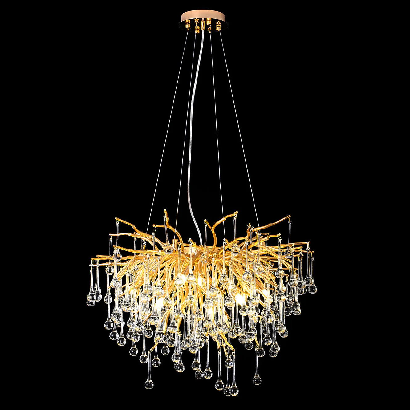 Doris Crystal Branch Chandelier - Image 5