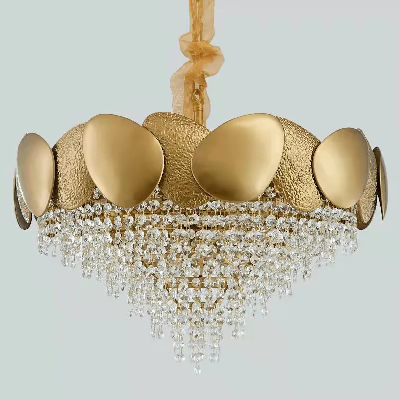 Modern Italian Style Crystal Tassel Chandelier - Image 8