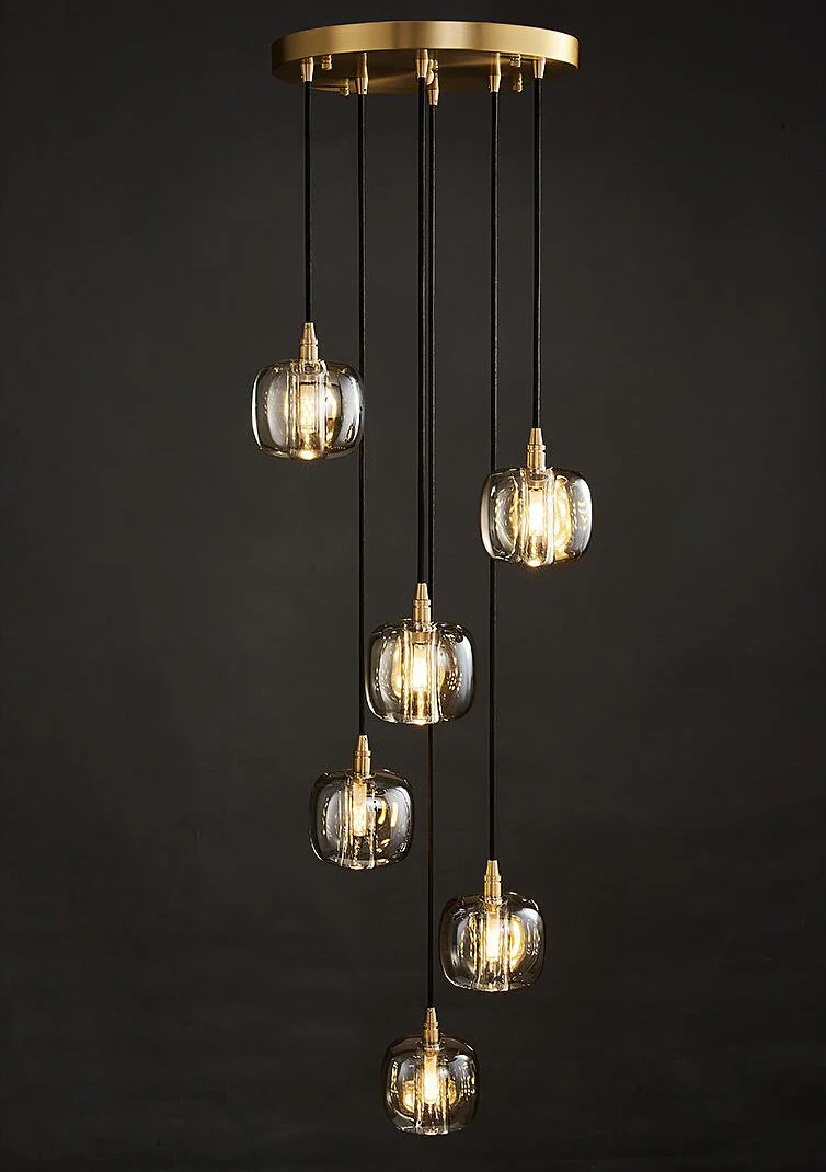 Post-modern Extra-long Pendant Light Fixtures for Staircase/High-ceiling Space/Foyer - Image 4