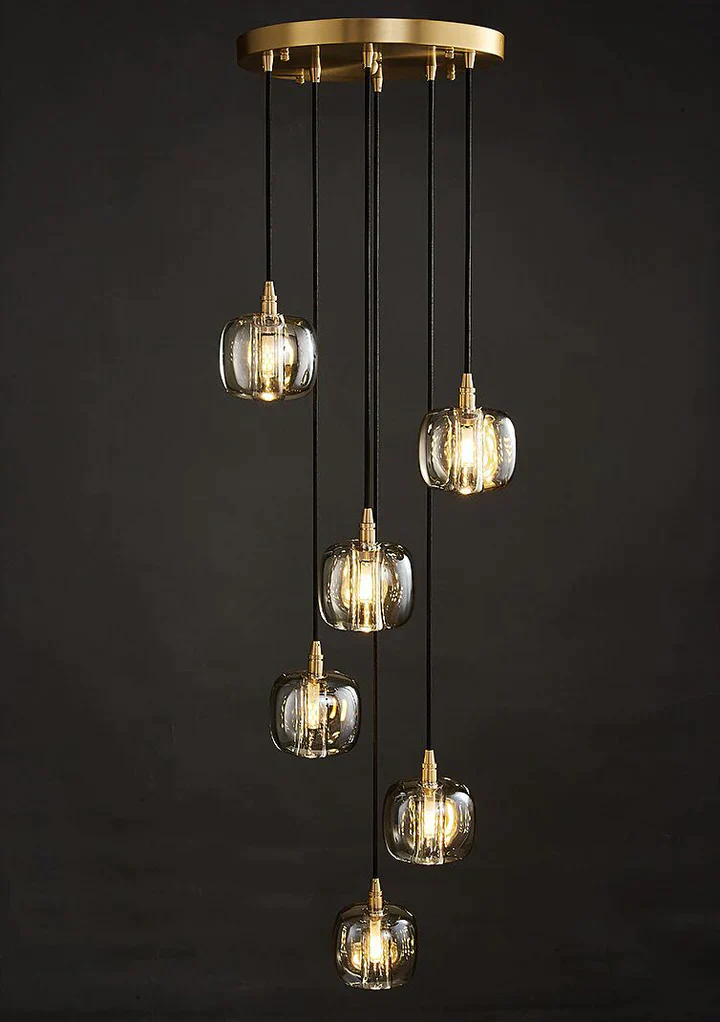 Post-modern Extra-long Pendant Light Fixtures for Staircase/High-ceiling Space/Foyer - Image 7