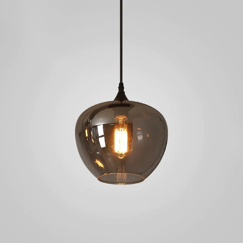Modern Smoke Gray Glass Lamp Designer Chandelier for Cafe/Kitchen Island/Dining Room Style B - Image 10