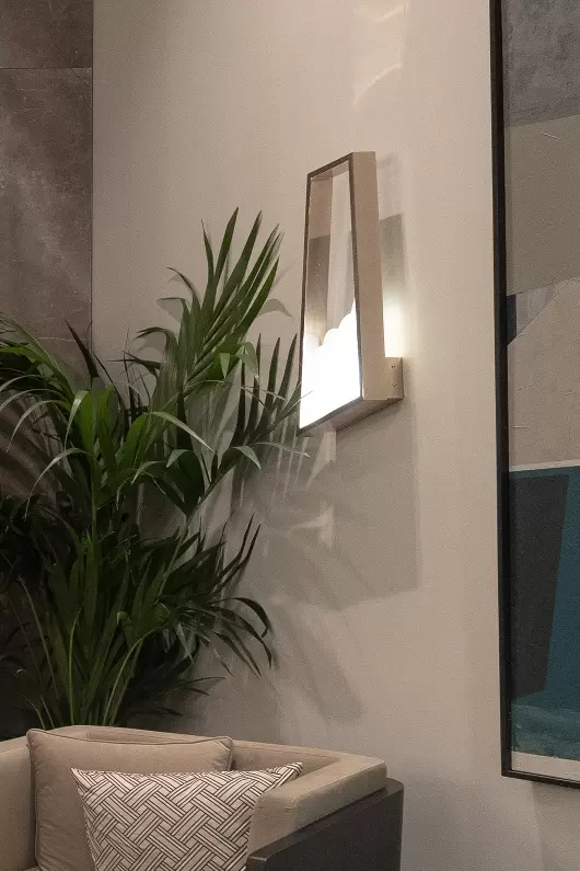 Modern Light Luxury Alabaster Chandelier in Gold Finish - Image 6