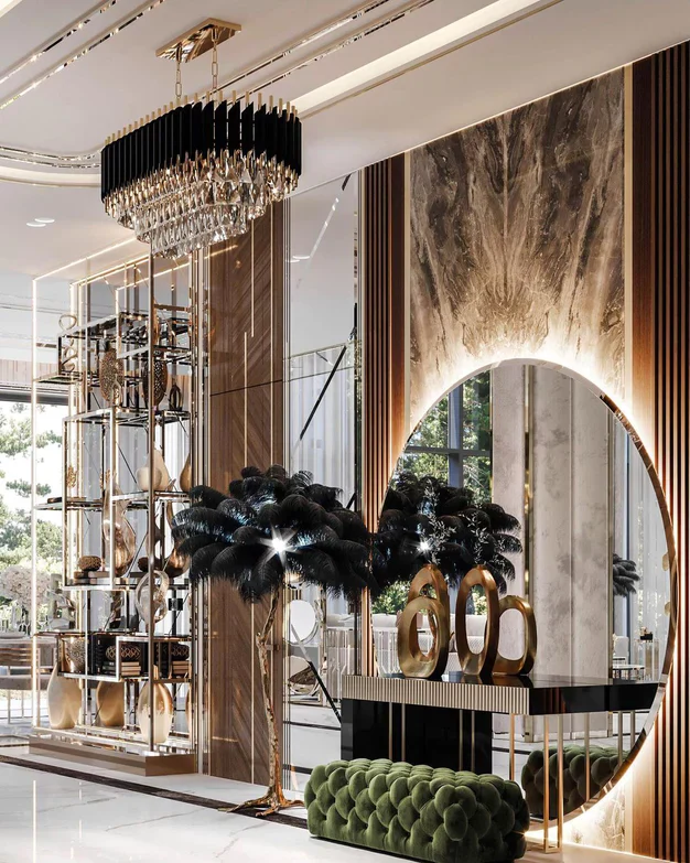 Modern Luxury Multi-Tier Oval/Round Crystal Tiered Chandelier - Image 7