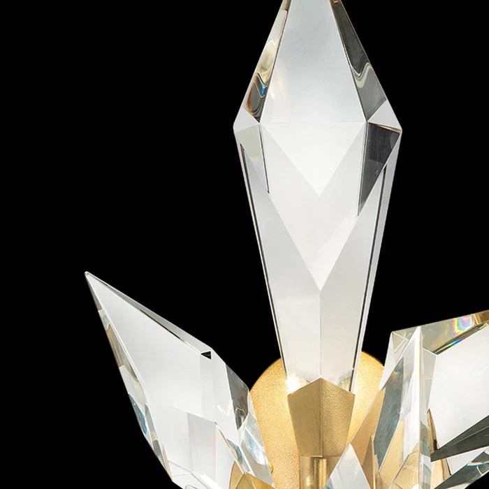 Addison Modern luxury forests 18" Crystal Wall Lamp - Image 5