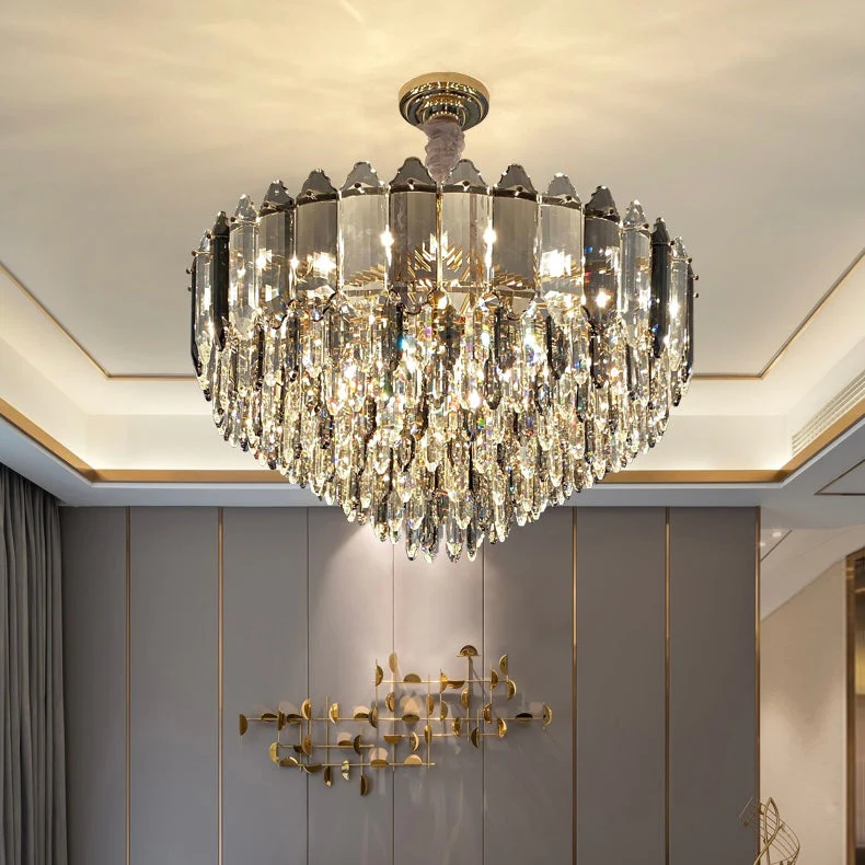 Modern Luxury K9 Crystal Chandelier Ceiling Fixtures Light For Living And for Kitchen Island Dining Rooms - Image 2