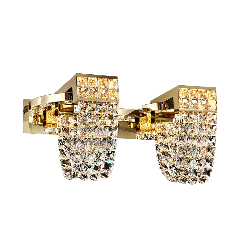 Modern Luxury Newly Crystal Chandelier in Champagne Gold - Image 15