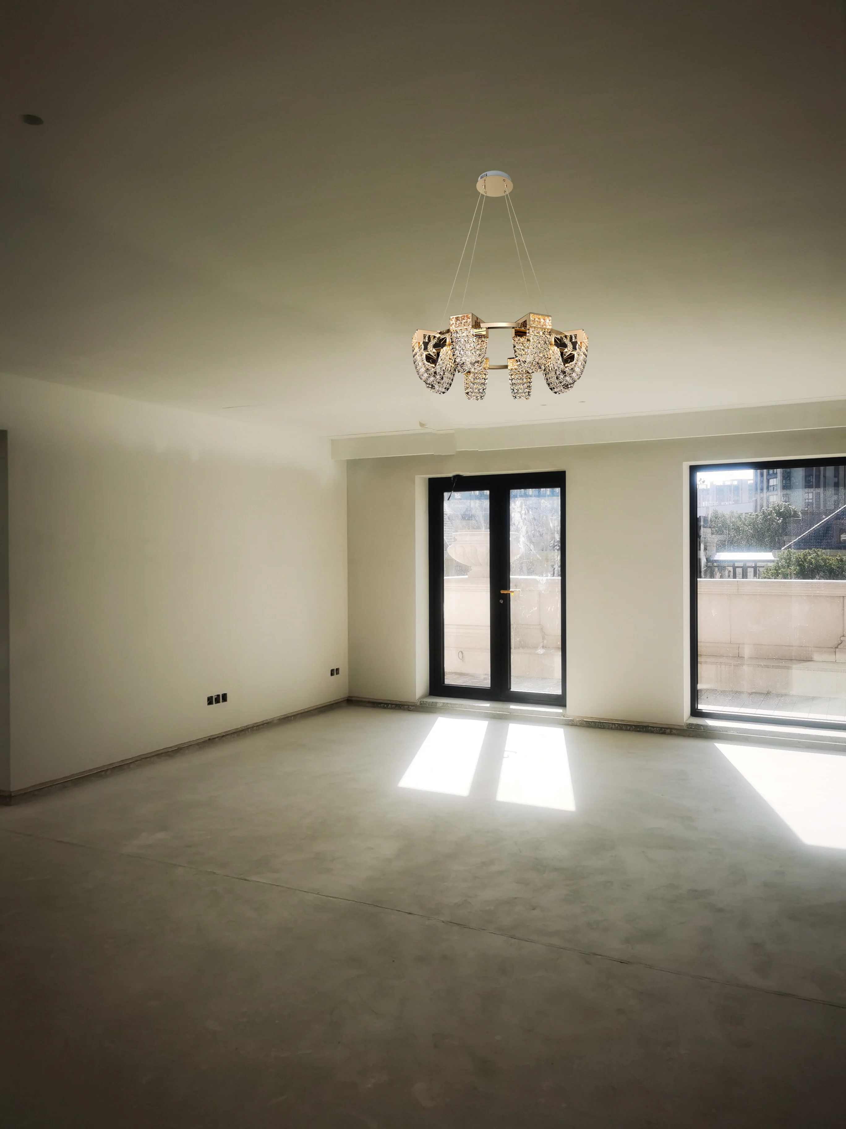 Modern Luxury Newly Crystal Chandelier in Champagne Gold - Image 3