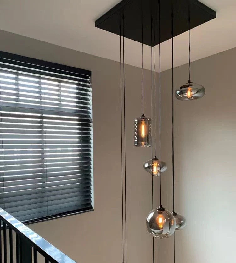 Modern Pendant Fixture light For 2 Story Foyer /Enterway /Staircase - Image 3