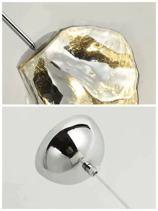 Modern Rock Glass Special Shape Pendant Lighting - Image 18