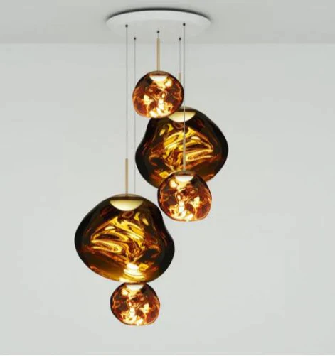Modern Rock Glass Special Shape Pendant Lighting - Image 22
