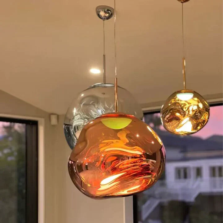 Modern Rock Glass Special Shape Pendant Lighting - Image 7