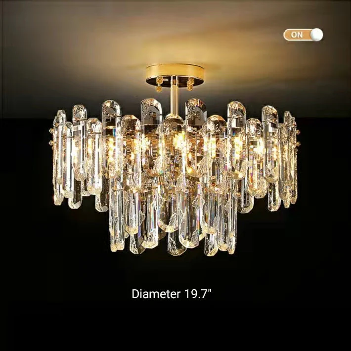 Modern Style Two Layers Crystal Chandelier For Living Room / Round Dining Table - Image 3