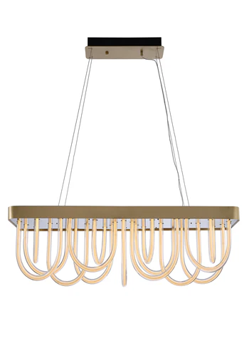 Modern Wavy Chandelier for Dining Room/Kitchen Island - Image 7