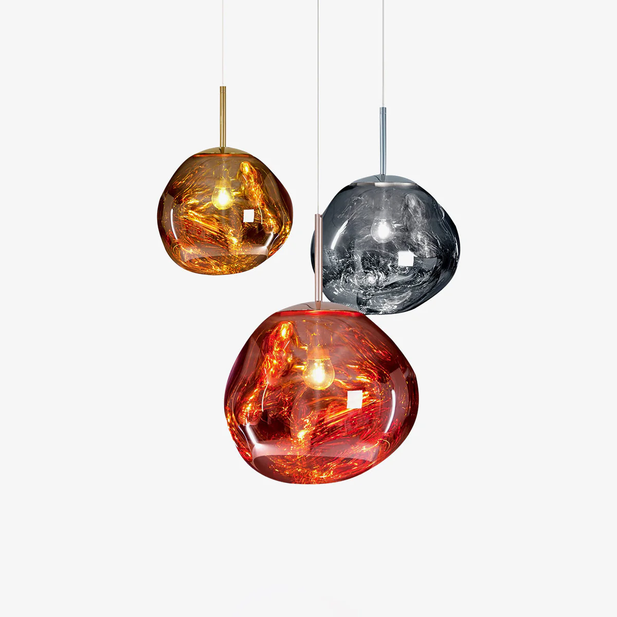 Multi Lava Round Chandelier - Image 101