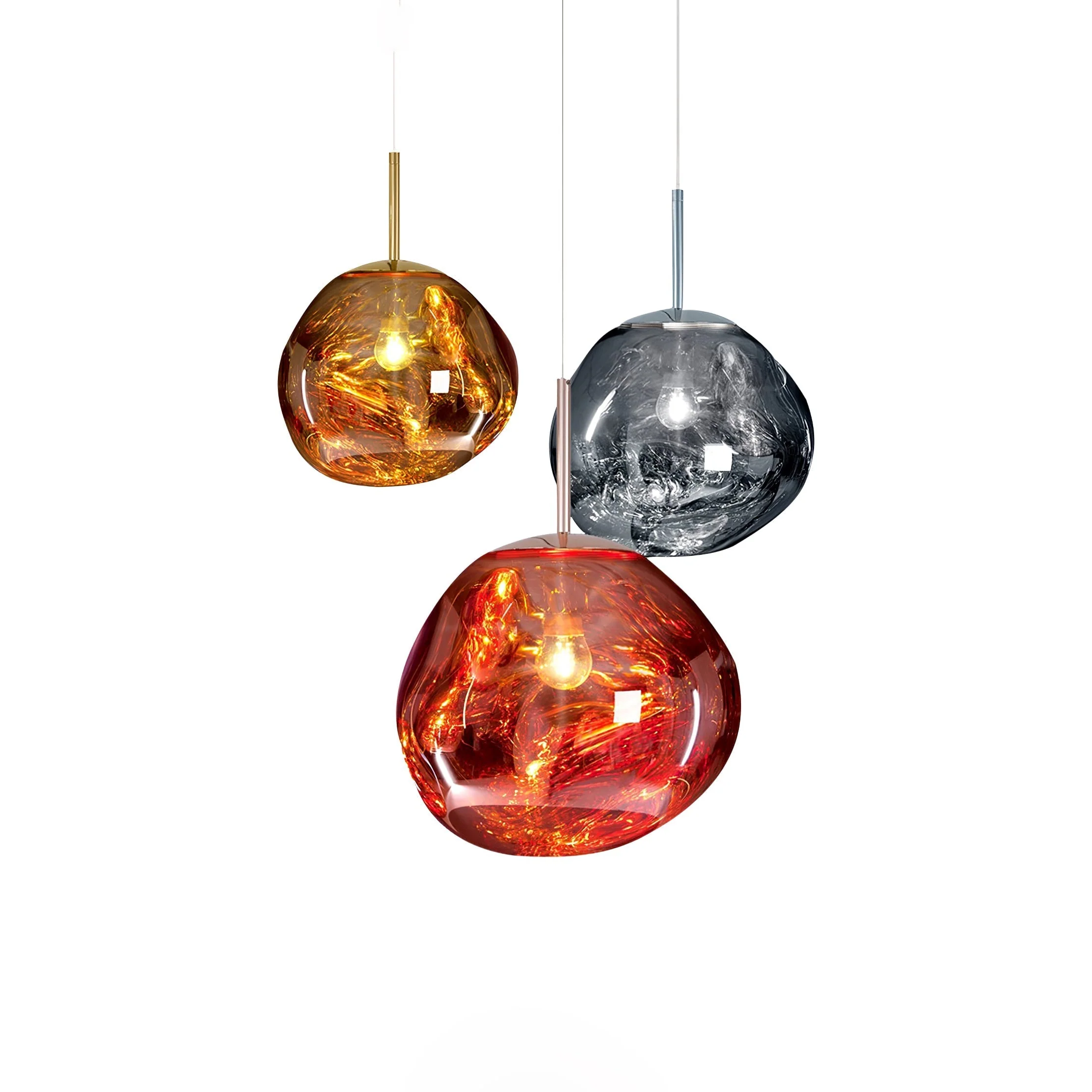 Multi Lava Round Chandelier - Image 111