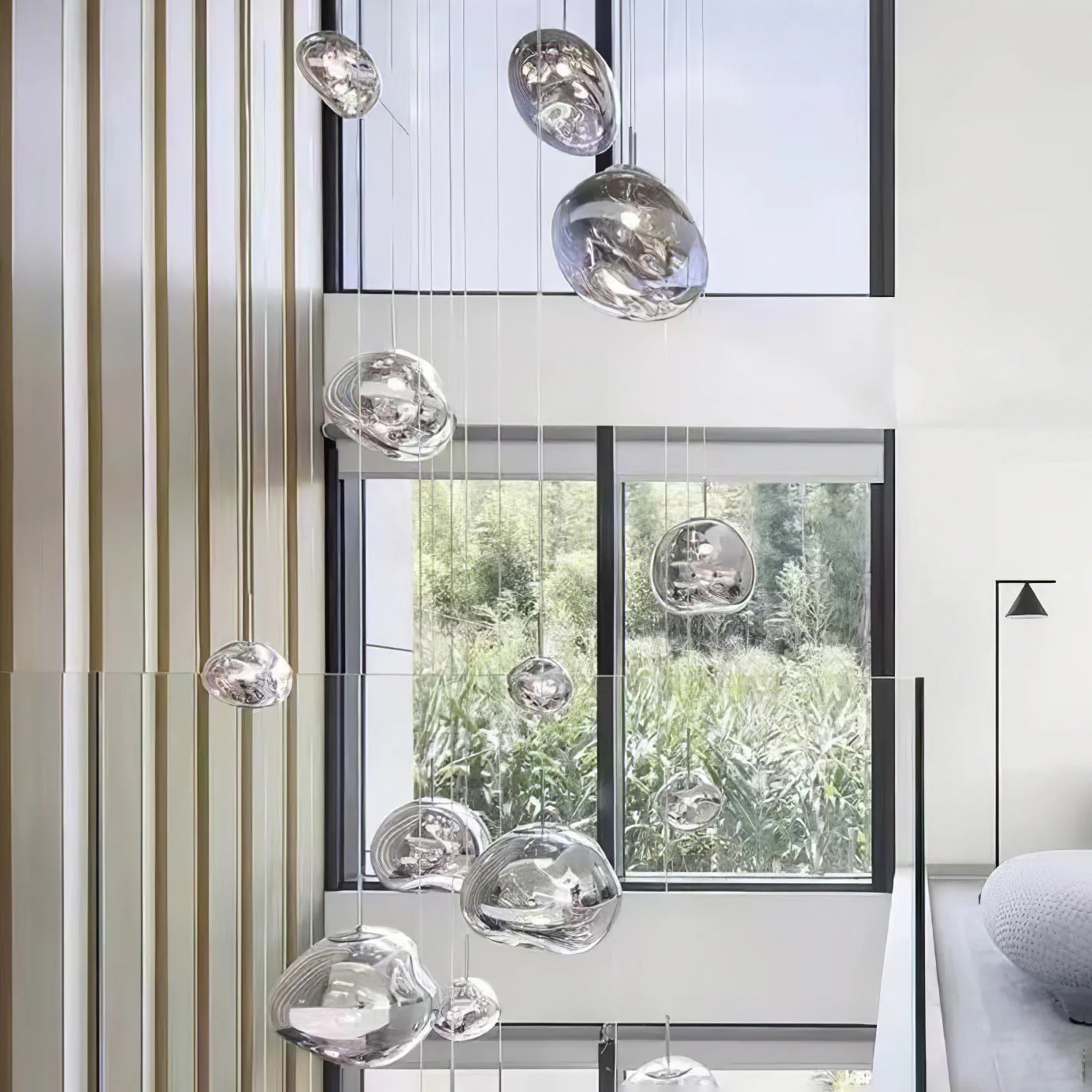 Multi Lava Round Chandelier - Image 112