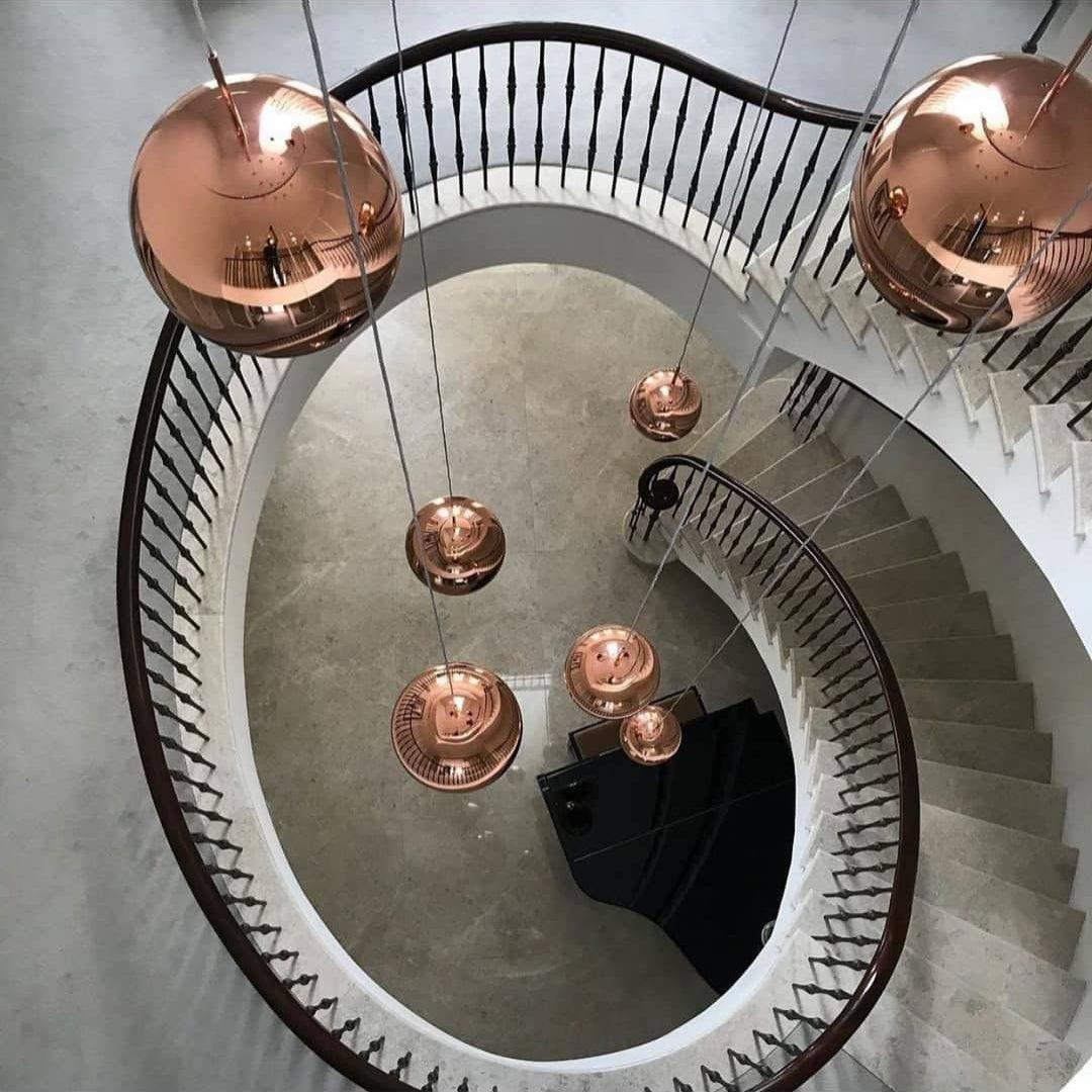 Multi Lava Round Chandelier - Image 133