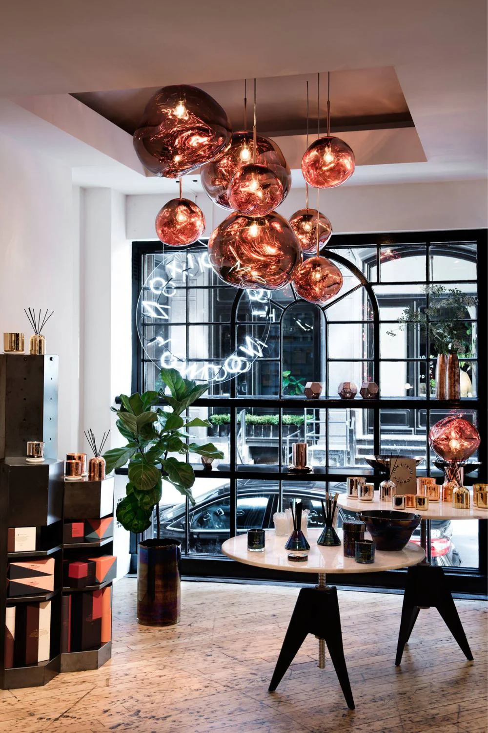 Multi Lava Round Chandelier - Image 138
