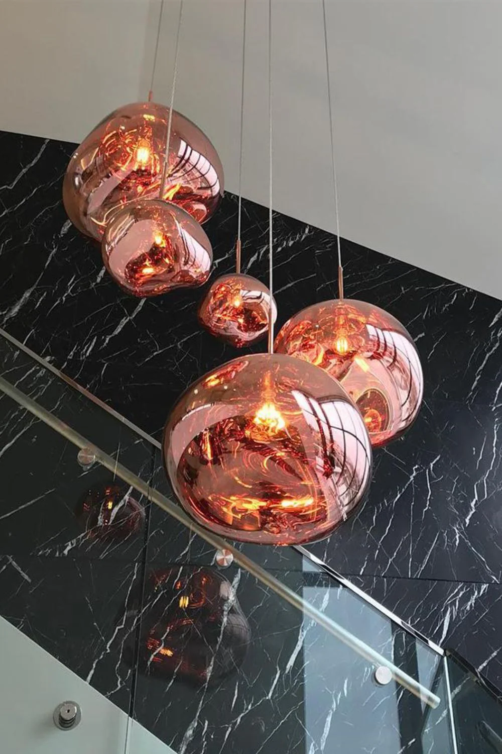 Multi Lava Round Chandelier - Image 143