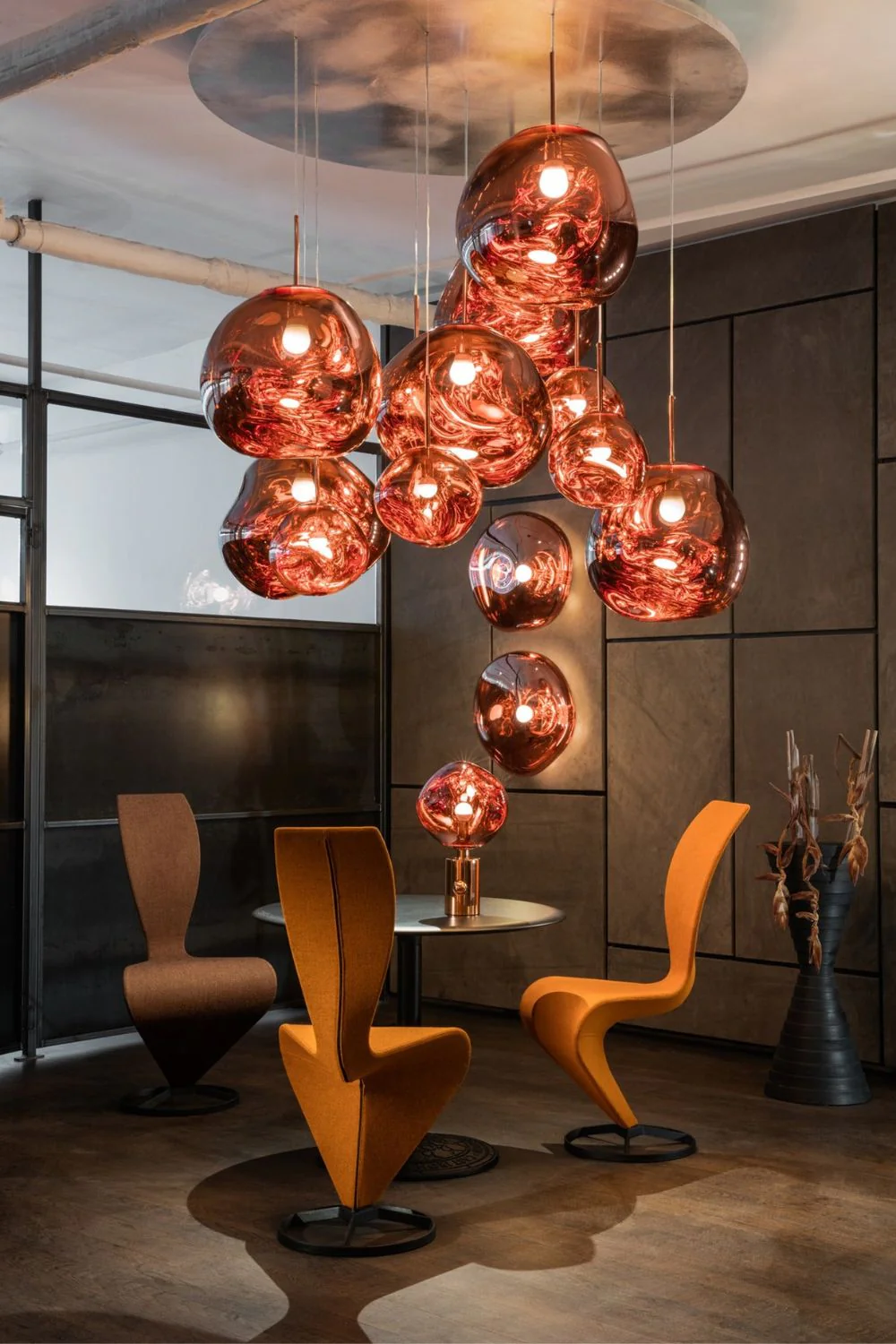 Multi Lava Round Chandelier - Image 146