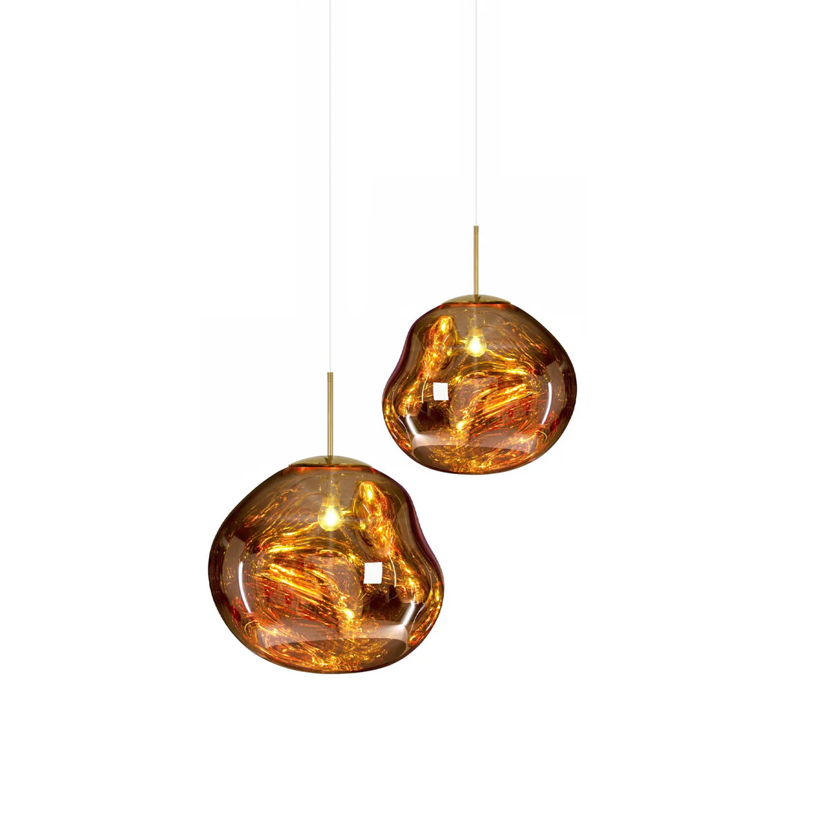 Multi Lava Round Chandelier - Image 160
