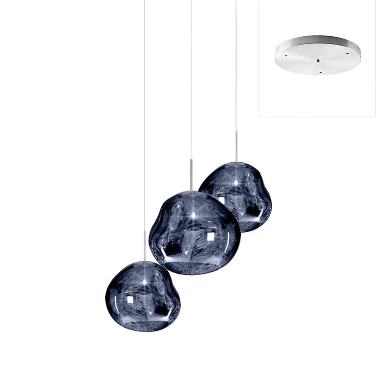 Multi Lava Round Chandelier - Image 165