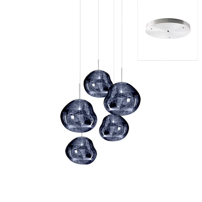 Multi Lava Round Chandelier - Image 166