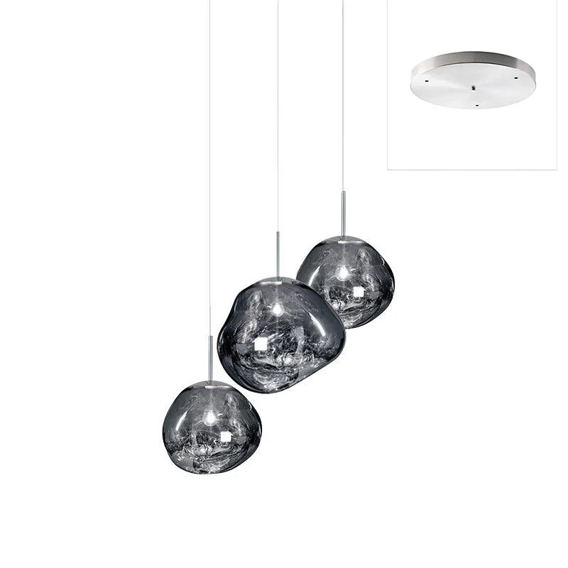 Multi Lava Round Chandelier - Image 168