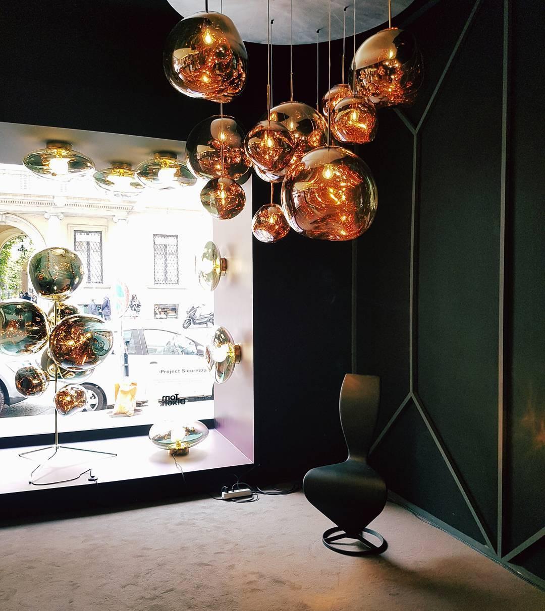 Multi Lava Round Chandelier - Image 19