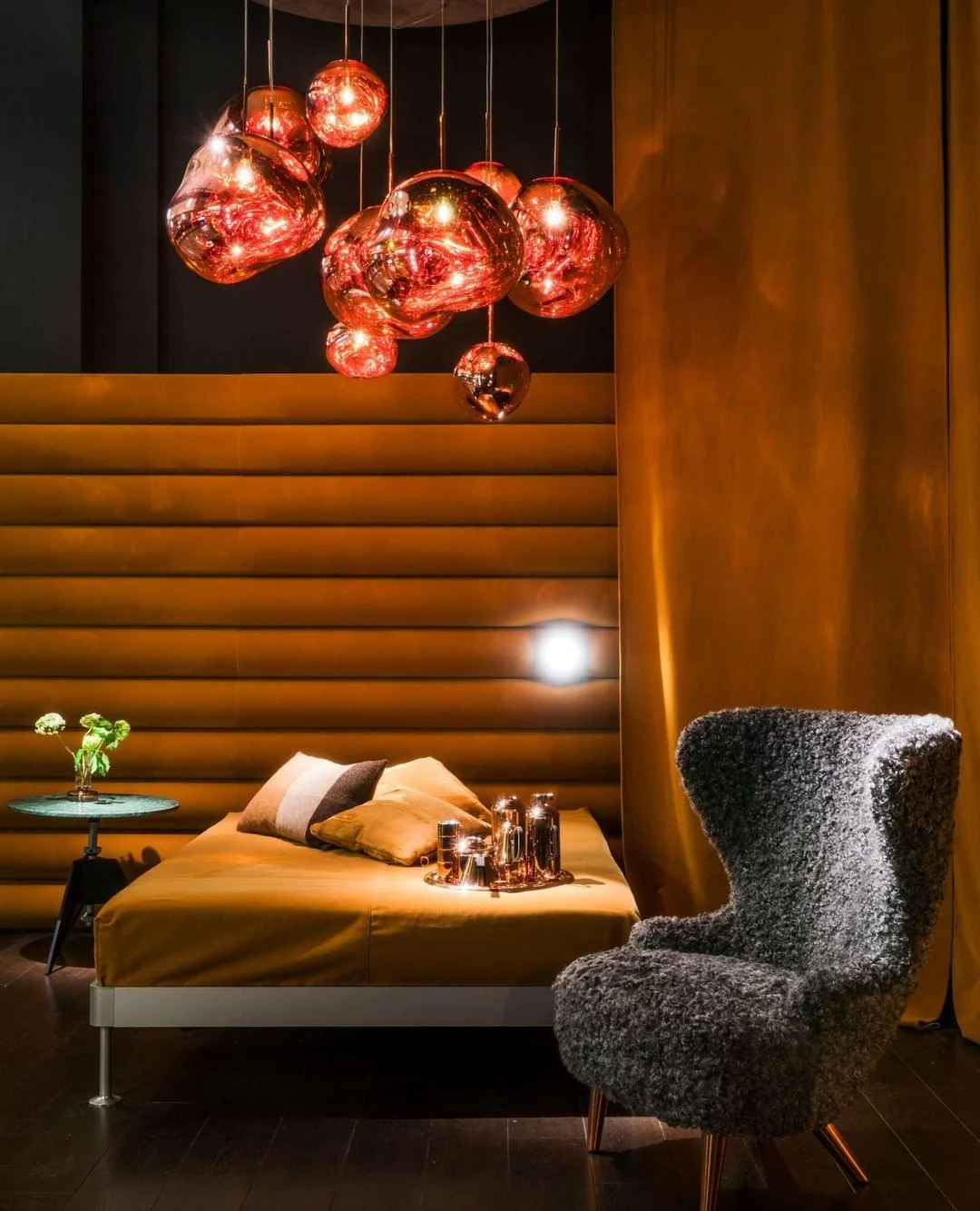 Multi Lava Round Chandelier - Image 22