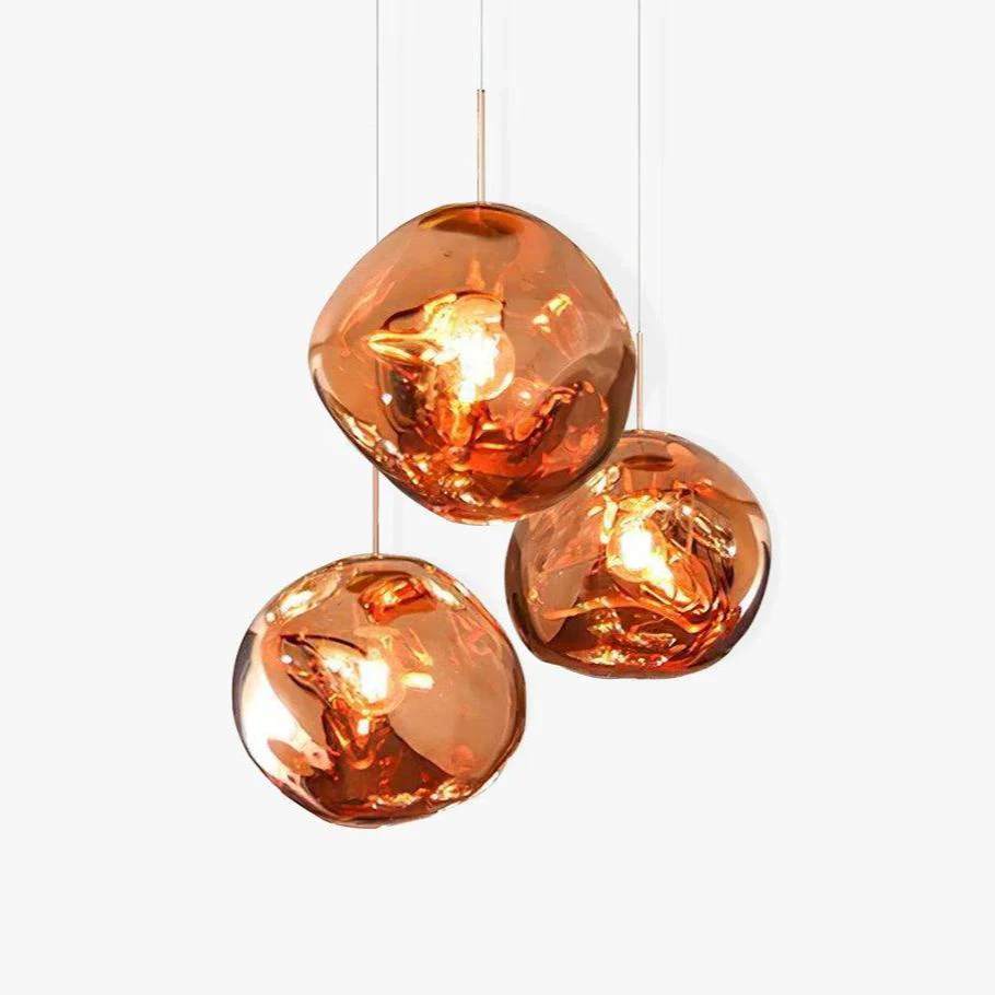 Multi Lava Round Chandelier - Image 23